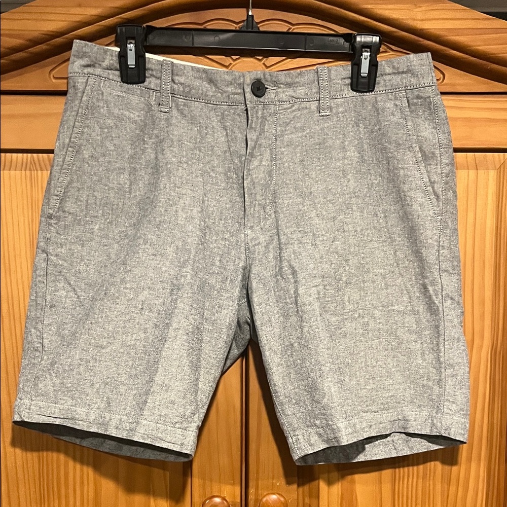H&M Light Gray Flat Front Shorts